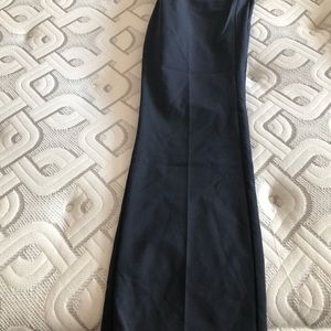 The Limited Drew Fit Boot cut navy dress pants